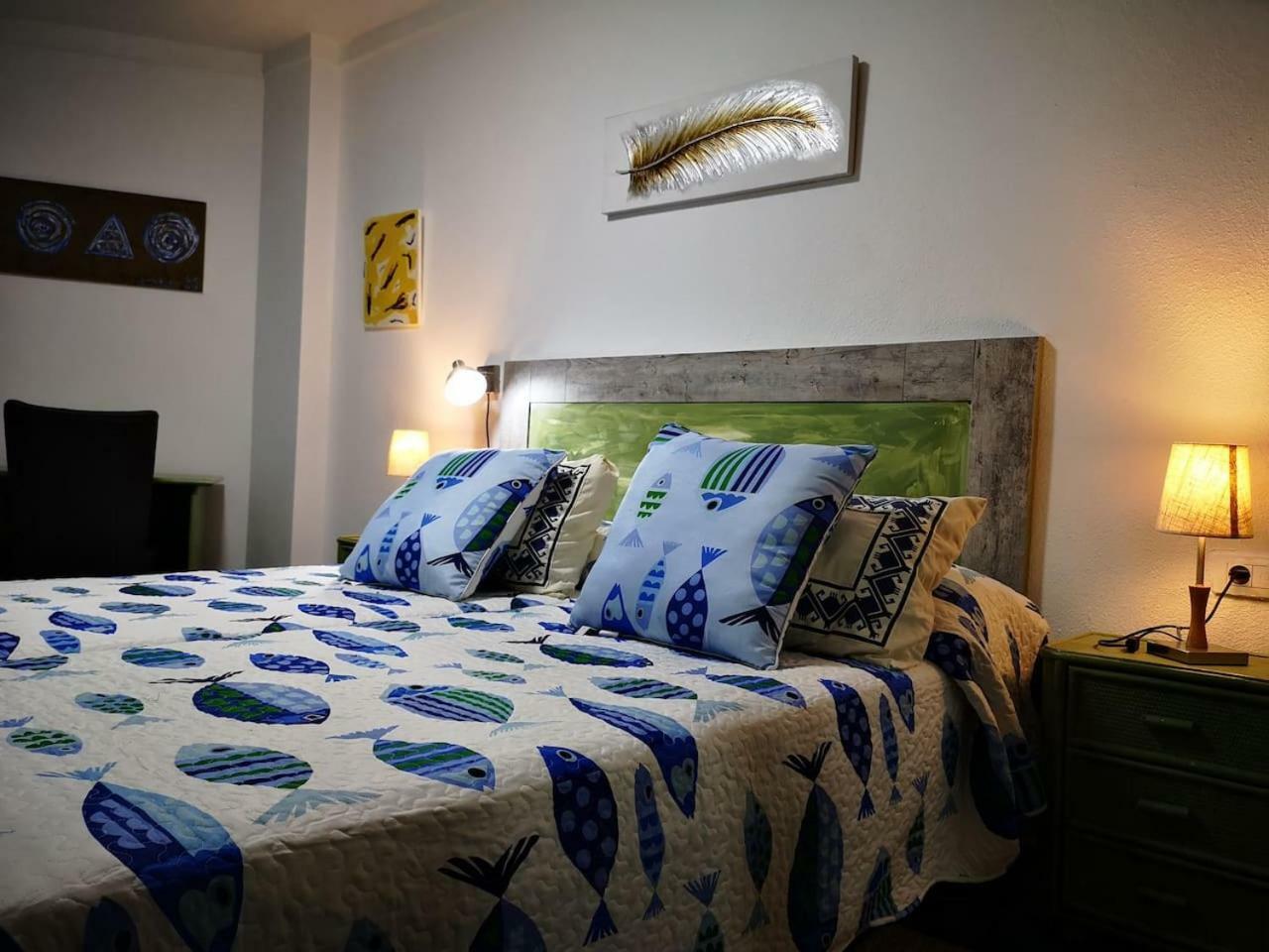 Apartamento Amplio Canary Style, 1 Playa Canteras لاس بالماس دي غران كاناريا المظهر الخارجي الصورة